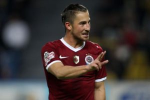 Lukas Vacha centrocampista dello Sparta Praga